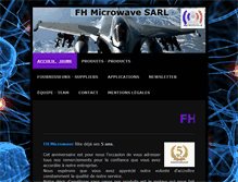 Tablet Screenshot of fh-microwave.com